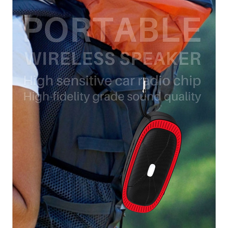 NewRixing NR-4022 TWS Two-color Bluetooth Speaker with Handle(Orange) - Desktop Speaker by NewRixing | Online Shopping UK | buy2fix