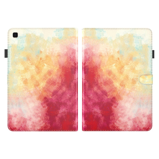 For Samsung Galaxy Tab A7 10.4 2020 T500 / T505 Voltage Watercolor Pattern Skin Feel Magnetic Horizontal Flip PU Leather Case with Holder & Card Slots & Photo Frame & Sleep / Wake-up Function(Spring Cherry) - Other Galaxy Tab PC by buy2fix | Online Shopping UK | buy2fix