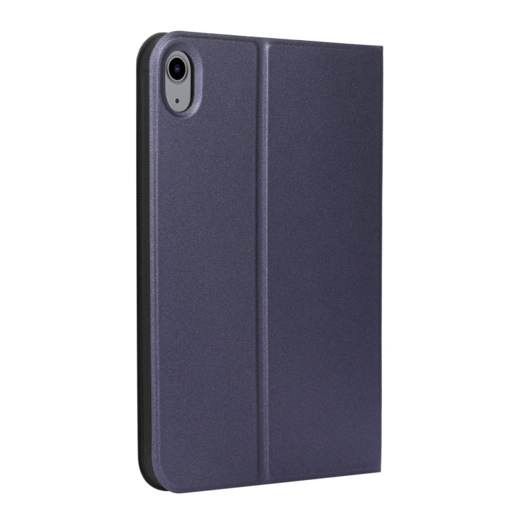 For iPad mini 6 / mini 2024 Voltage Craft Texture Leather Tablet Case with Holder(Dark Blue) - iPad mini 6 Cases by buy2fix | Online Shopping UK | buy2fix