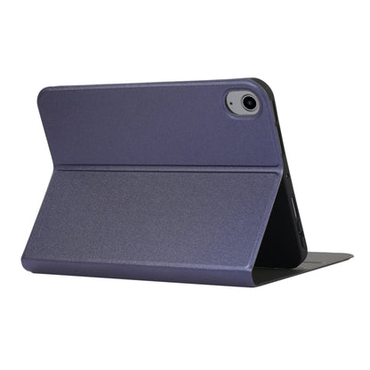 For iPad mini 6 / mini 2024 Voltage Craft Texture Leather Tablet Case with Holder(Dark Blue) - iPad mini 6 Cases by buy2fix | Online Shopping UK | buy2fix