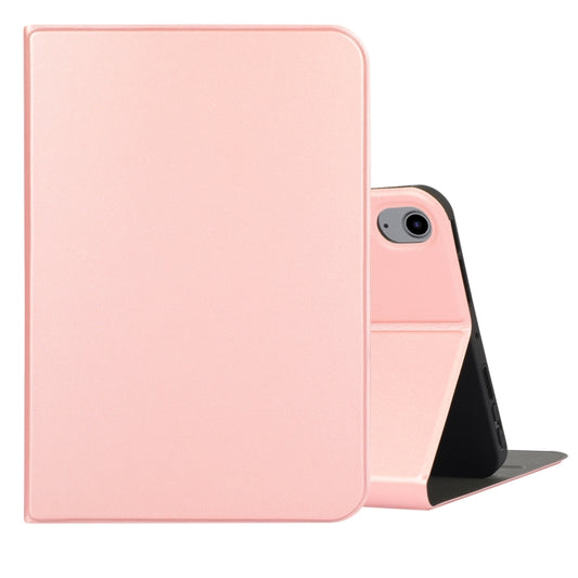 For iPad mini 6 / mini 2024 Voltage Craft Texture Leather Tablet Case with Holder(Rose Gold) - iPad mini 6 Cases by buy2fix | Online Shopping UK | buy2fix