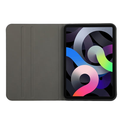 For iPad mini 6 / mini 2024 Voltage Craft Texture Leather Tablet Case with Holder(Dark Blue) - iPad mini 6 Cases by buy2fix | Online Shopping UK | buy2fix