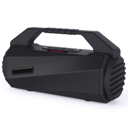 NewRixing NR-4025P with Screen Outdoor Splash-proof Water Portable Bluetooth Speaker, Support Hands-free Call / TF Card / FM / U Disk(Black) - Desktop Speaker by NewRixing | Online Shopping UK | buy2fix