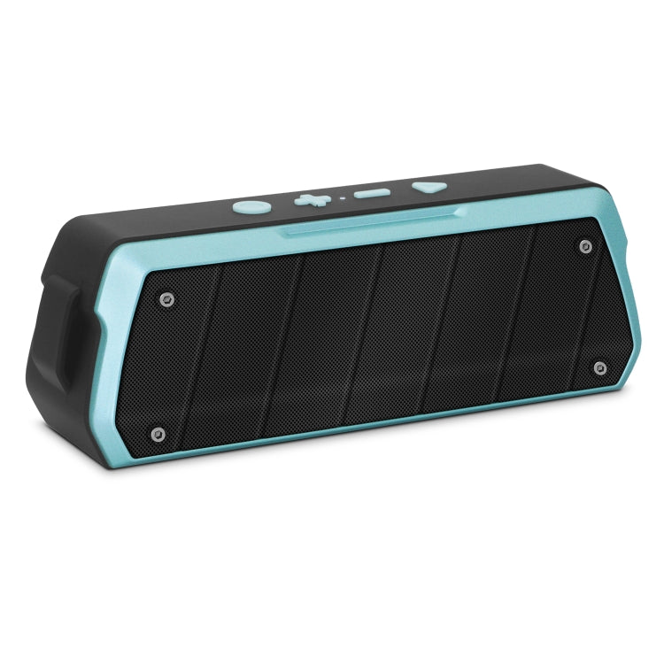 NewRixing NR-5000 IPX5 High Fidelity Bluetooth Speaker, Support Hands-free Call / TF Card / FM / U Disk(Blue) - Desktop Speaker by NewRixing | Online Shopping UK | buy2fix