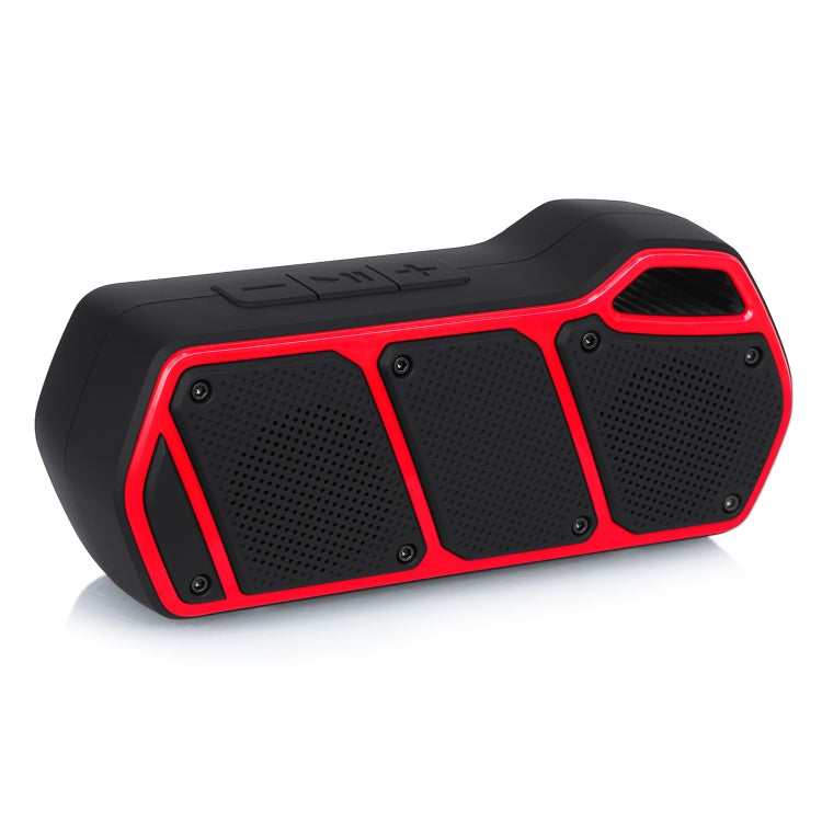 NewRixing NR-5011 Outdoor Portable Bluetooth Speakerr, Support Hands-free Call / TF Card / FM / U Disk(Red) - Desktop Speaker by NewRixing | Online Shopping UK | buy2fix