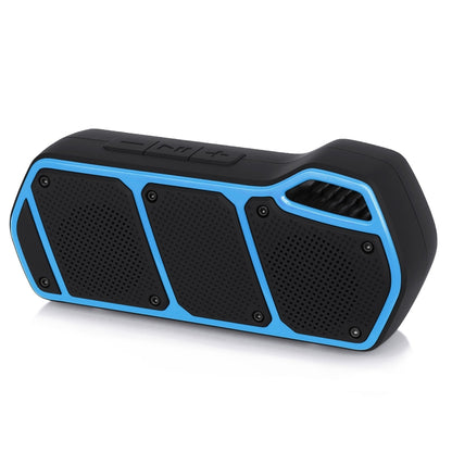 NewRixing NR-5011 Outdoor Portable Bluetooth Speakerr, Support Hands-free Call / TF Card / FM / U Disk(Blue) - Desktop Speaker by NewRixing | Online Shopping UK | buy2fix