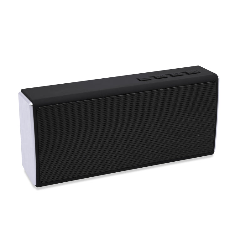 NewRixing NR-5012 Desktop Plating Bluetooth Speakerr, Support Hands-free Call / TF Card / FM / U Disk(Black) - Desktop Speaker by NewRixing | Online Shopping UK | buy2fix