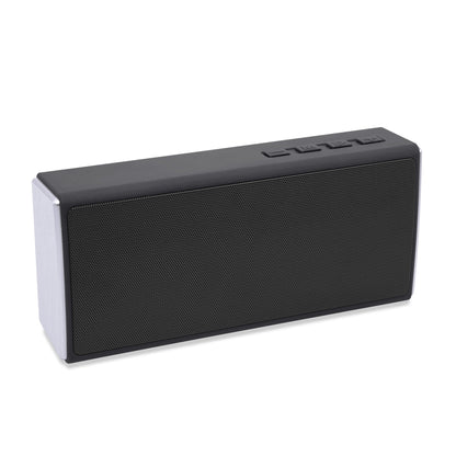 NewRixing NR-5012 Desktop Plating Bluetooth Speakerr, Support Hands-free Call / TF Card / FM / U Disk(Grey) - Desktop Speaker by NewRixing | Online Shopping UK | buy2fix