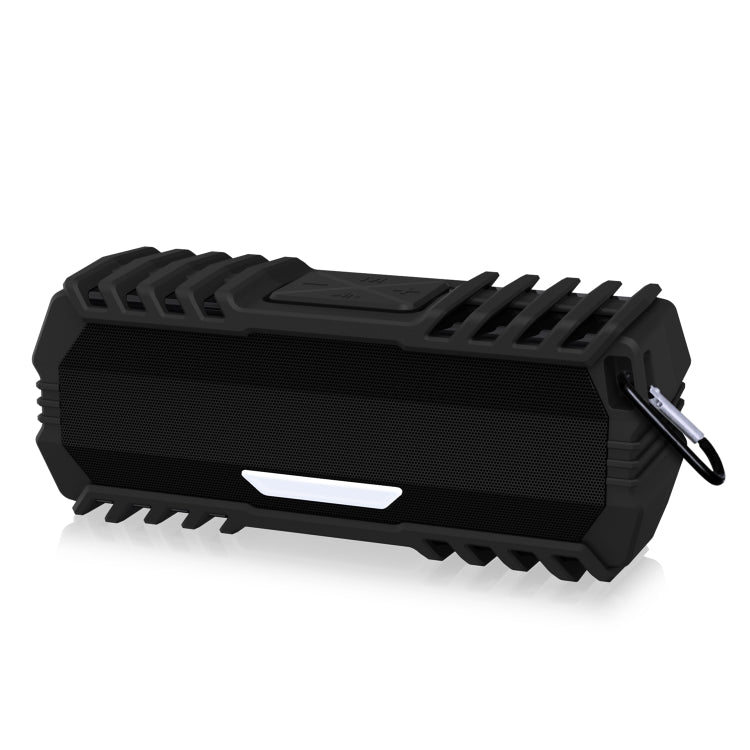 NewRixing NR-5015 Outdoor Portable Bluetooth Speakerr with Hook, Support Hands-free Call / TF Card / FM / U Disk(Black) - Desktop Speaker by NewRixing | Online Shopping UK | buy2fix
