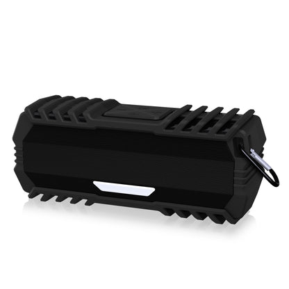 NewRixing NR-5015 Outdoor Portable Bluetooth Speakerr with Hook, Support Hands-free Call / TF Card / FM / U Disk(Black) - Desktop Speaker by NewRixing | Online Shopping UK | buy2fix