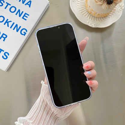 For iPhone 13 mini Transparent Card Slot Shockproof TPU Protective Case by buy2fix