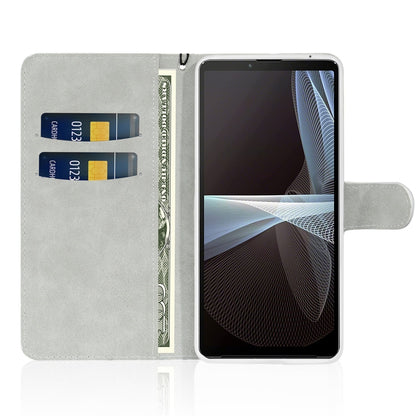 For Sony Xperia 10 III Glitter Powder Horizontal Flip Leather Case with Card Slots & Holder & Lanyard(Blue) by buy2fix