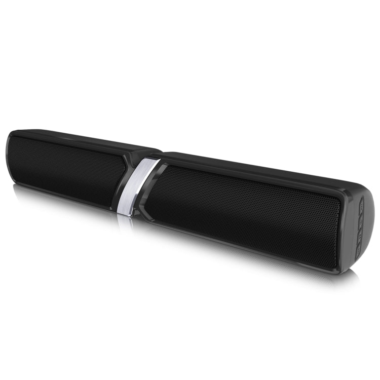 NewRixing NR-6017 Outdoor Portable Bluetooth Speaker, Support Hands-free Call / TF Card / FM / U Disk(Black) - Desktop Speaker by NewRixing | Online Shopping UK | buy2fix