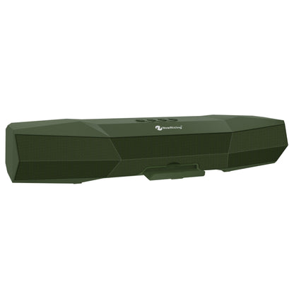 NewRixing NR-7011 Outdoor Portable Bluetooth Speaker with Phone Holder, Support Hands-free Call / TF Card / FM / U Disk(Green) - Desktop Speaker by NewRixing | Online Shopping UK | buy2fix