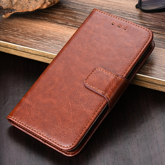 Crystal Texture Horizontal Flip Leather Case with Holder & Card Slots & Wallet For iPhone 11(Brown) by buy2fix