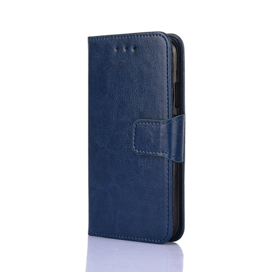 For Nokia 1.4 Crystal Texture Horizontal Flip Leather Case with Holder & Card Slots & Wallet(Royal Blue) by buy2fix