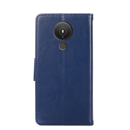 For Nokia 1.4 Crystal Texture Horizontal Flip Leather Case with Holder & Card Slots & Wallet(Royal Blue) by buy2fix