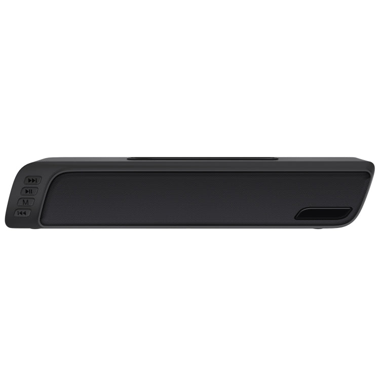 NewRixing NR-7018 Outdoor Portable Bluetooth Speaker with Phone Holder, Support Hands-free Call / TF Card / FM / U Disk(Black) - Desktop Speaker by NewRixing | Online Shopping UK | buy2fix