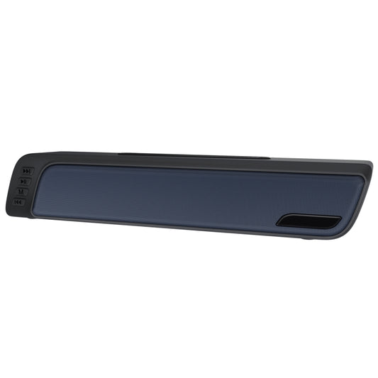 NewRixing NR-7018 Outdoor Portable Bluetooth Speaker with Phone Holder, Support Hands-free Call / TF Card / FM / U Disk(Blue) - Desktop Speaker by NewRixing | Online Shopping UK | buy2fix