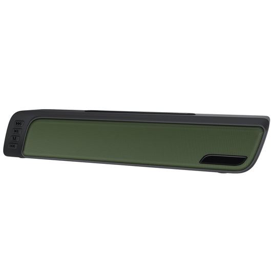 NewRixing NR-7018 Outdoor Portable Bluetooth Speaker with Phone Holder, Support Hands-free Call / TF Card / FM / U Disk(Green) - Desktop Speaker by NewRixing | Online Shopping UK | buy2fix