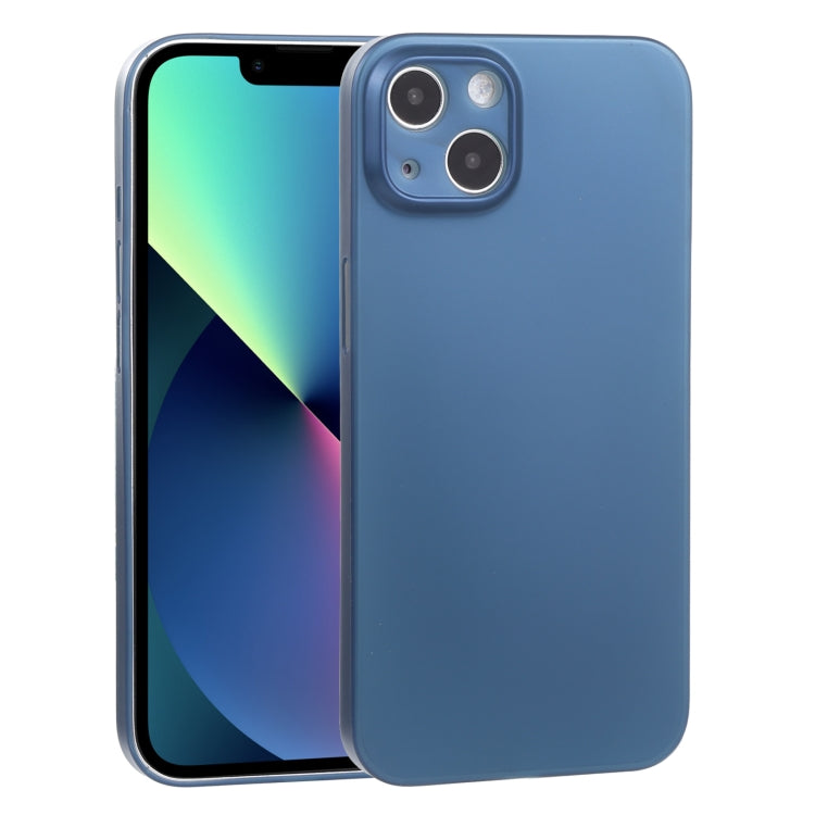 For iPhone 13 mini Camera Precision Hole PP Protective Case (Blue) by buy2fix