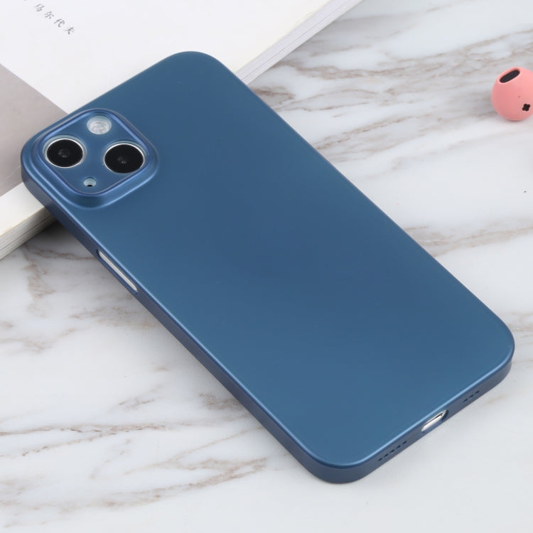 For iPhone 13 mini Camera Precision Hole PP Protective Case (Blue) by buy2fix