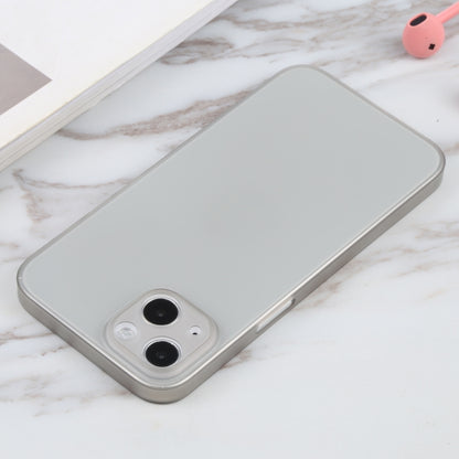 For iPhone 13 mini Camera Precision Hole PP Protective Case (Grey) by buy2fix