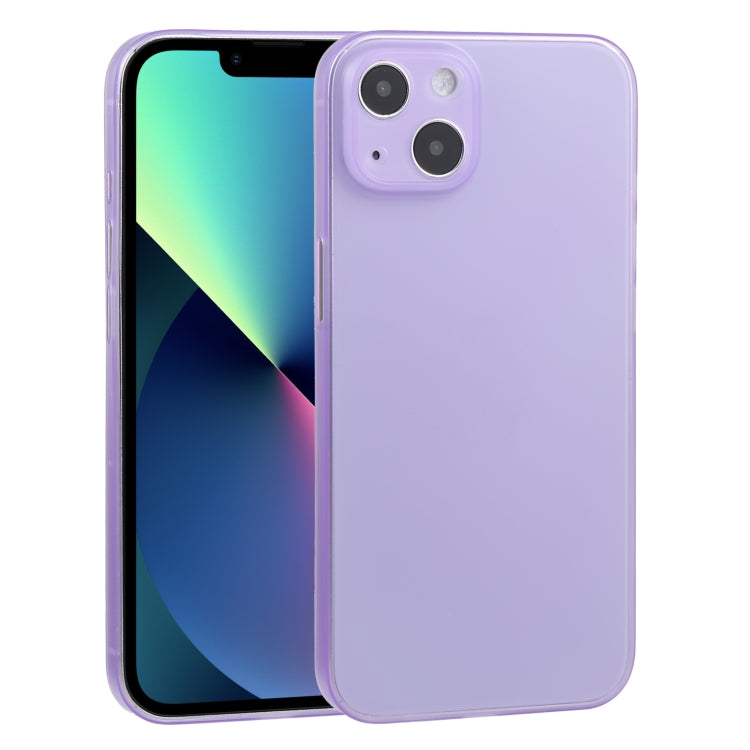 For iPhone 13 mini Camera Precision Hole PP Protective Case (Purple) by buy2fix