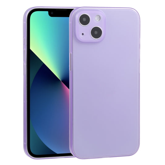 For iPhone 13 mini Camera Precision Hole PP Protective Case (Purple) by buy2fix