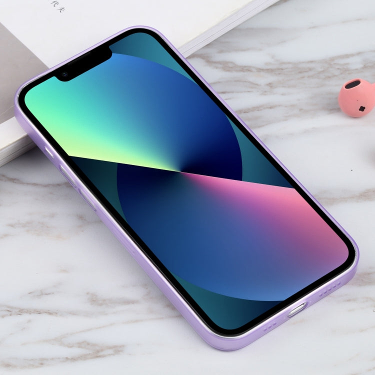 For iPhone 13 mini Camera Precision Hole PP Protective Case (Purple) by buy2fix