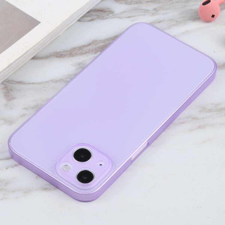 For iPhone 13 mini Camera Precision Hole PP Protective Case (Purple) by buy2fix