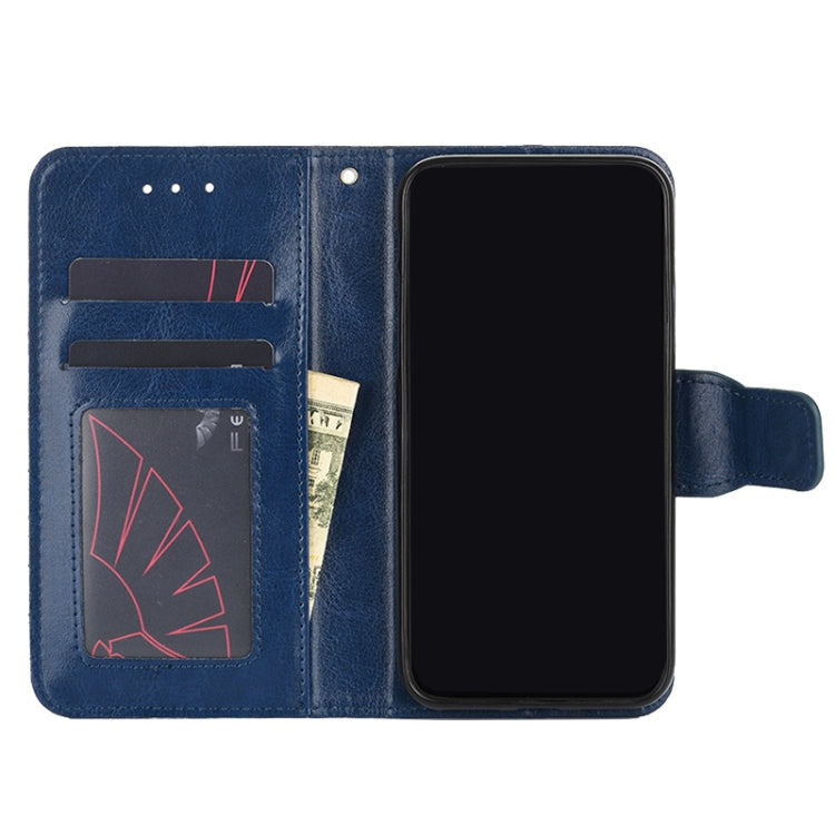 For Motorola Moto G30 Crystal Texture Horizontal Flip Leather Case with Holder & Card Slots & Wallet(Royal Blue) by buy2fix