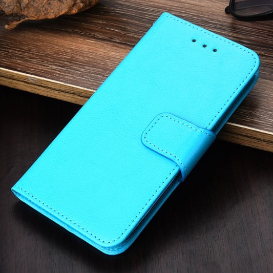 For Motorola Moto G30 Crystal Texture Horizontal Flip Leather Case with Holder & Card Slots & Wallet(Light Blue) by buy2fix