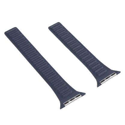 Slimming Loop Magnetic Watch Band For Apple Watch Ultra 49mm&Watch Ultra 2 49mm / Series 9&8&7 45mm / SE 3&SE 2&6&SE&5&4 44mm / 3&2&1 42mm(Black) by buy2fix