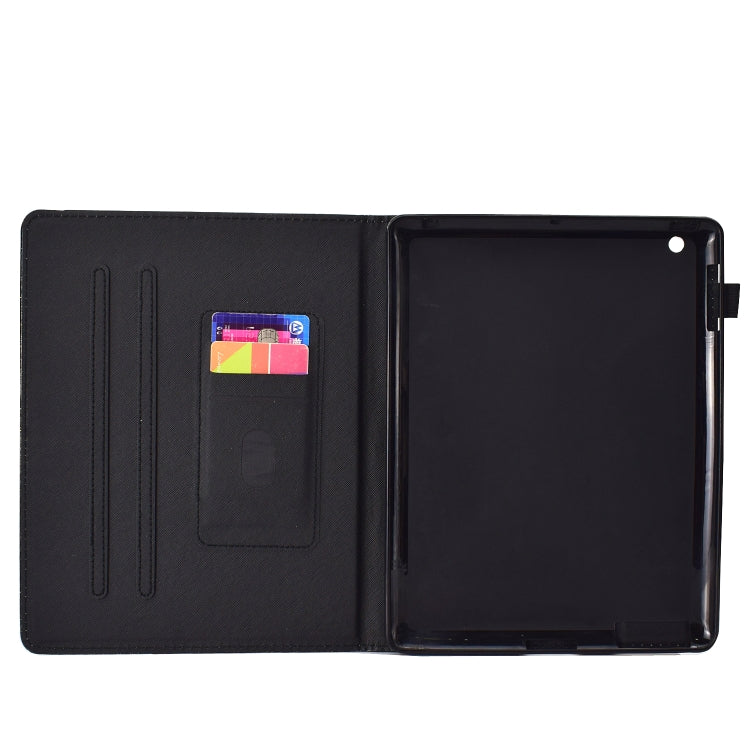 For iPad 2 / 3 / 4 Varnish Glitter Powder Horizontal Flip Leather Case with Holder & Card Slot(Rose Gold) - iPad 4 & 3 & 2 Cases by buy2fix | Online Shopping UK | buy2fix