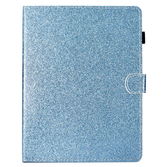 For iPad 2 / 3 / 4 Varnish Glitter Powder Horizontal Flip Leather Case with Holder & Card Slot(Blue) - iPad 4 & 3 & 2 Cases by buy2fix | Online Shopping UK | buy2fix
