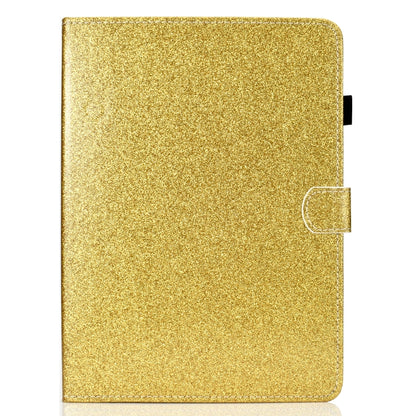 For iPad Pro 11 (2018) Varnish Glitter Powder Horizontal Flip Leather Case with Holder & Card Slot(Gold) - iPad Pro 11 (2018) Cases by buy2fix | Online Shopping UK | buy2fix