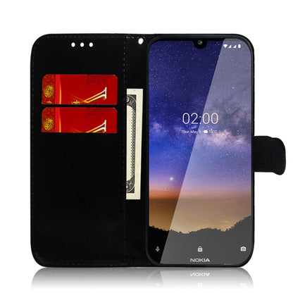 For Nokia 2.2 Imitated Mirror Surface Horizontal Flip Leather Case with Holder & Card Slots & Wallet & Lanyard(Gradient Color) by buy2fix