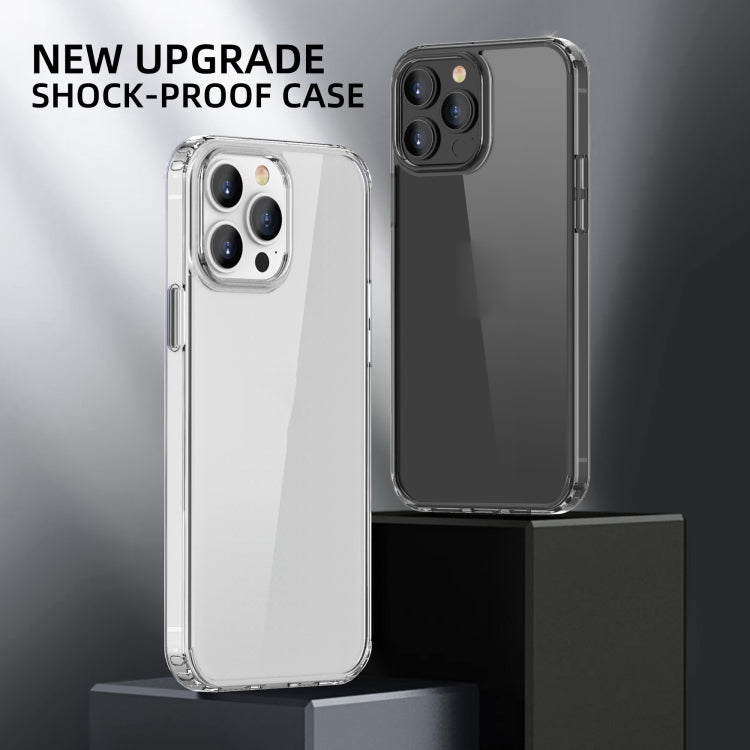 For iPhone 13 Pro Max iPAKY Transparent Shockproof TPU + PC Protective Case (Transparent) - iPhone 13 Pro Max Cases by iPAKY | Online Shopping UK | buy2fix
