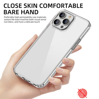 For iPhone 13 Pro Max iPAKY Transparent Shockproof TPU + PC Protective Case (Transparent) - iPhone 13 Pro Max Cases by iPAKY | Online Shopping UK | buy2fix