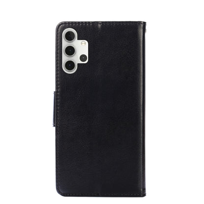 For Samsung Galaxy A32 5G Crystal Texture Horizontal Flip Leather Case with Holder & Card Slots & Wallet(Black) by buy2fix