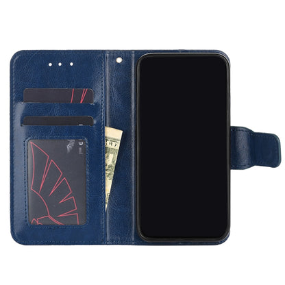 For Samsung Galaxy Xcover 5 Crystal Texture Horizontal Flip Leather Case with Holder & Card Slots & Wallet(Royal Blue) by buy2fix