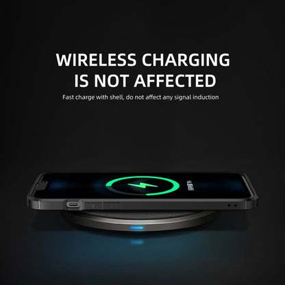 For iPhone 13 iPAKY Royal Armor Shockproof TPU + Clear PC Protective Case(Black) by buy2fix