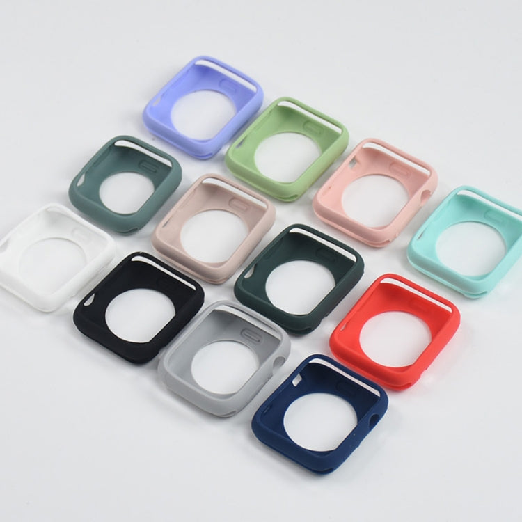 Shockproof All-inclusive Silicone Protective Case For Apple Watch Series 3 & 2 & 1 38mm(Olive Green) by buy2fix
