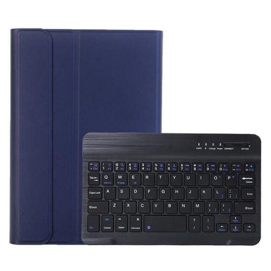 A06B Ultra-thin Detachable Bluetooth Keyboard Leather Case with Pen Slot & Holder for iPad mini 6 / mini 7(Dark Blue) - For iPad mini by buy2fix | Online Shopping UK | buy2fix