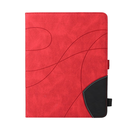 Dual-color Splicing Horizontal Flip PU Leather Case with Holder & Card Slots & Sleep / Wake-up Function For iPad Pro 11 (2021/2020/2018) / Air (2020)(Red) - iPad Pro 11 (2018) Cases by buy2fix | Online Shopping UK | buy2fix