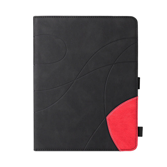 Dual-color Splicing Horizontal Flip PU Leather Case with Holder & Card Slots For iPad Pro 12.9 (2020/2021/2018)(Black) - iPad Pro 12.9 (2018) Cases by buy2fix | Online Shopping UK | buy2fix