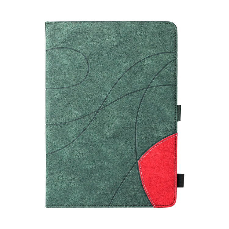 Dual-color Splicing Horizontal Flip PU Leather Case with Holder & Card Slots & Sleep / Wake-up Function For iPad Pro 10.5 / Air (2019) / iPad 10.2 (2019)(Green) - iPad Pro 10.5 inch Cases by buy2fix | Online Shopping UK | buy2fix