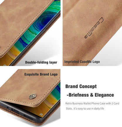 For Huawei Mate 30 Pro 4G / 5G CaseMe-013 Multifunctional Horizontal Flip Leather Case with Card Slot & Holder & Wallet(Brown) - Huawei Cases by CaseMe | Online Shopping UK | buy2fix