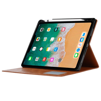 For iPad mini 2024 / mini 6 Knead Skin Texture Horizontal Flip Leather Tablet Case with Photo Frame & Holder & Card Slots & Wallet & Pen Slot & Sleep / Wake-up Function(Black) - iPad mini 6 Cases by buy2fix | Online Shopping UK | buy2fix